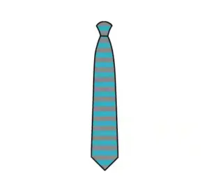 School Striped Tie